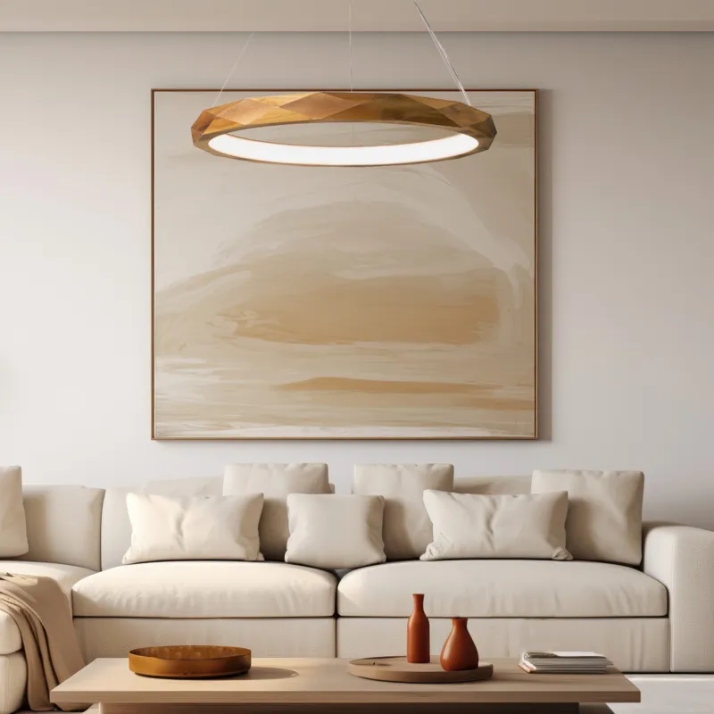 Zamów teraz ANGULAR QN-ANGULAR-RING-LED-80-TEAK Quintiesse