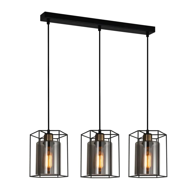 Wyjątkowa oferta KALULA III PND-78901-3-BK+SG Italux