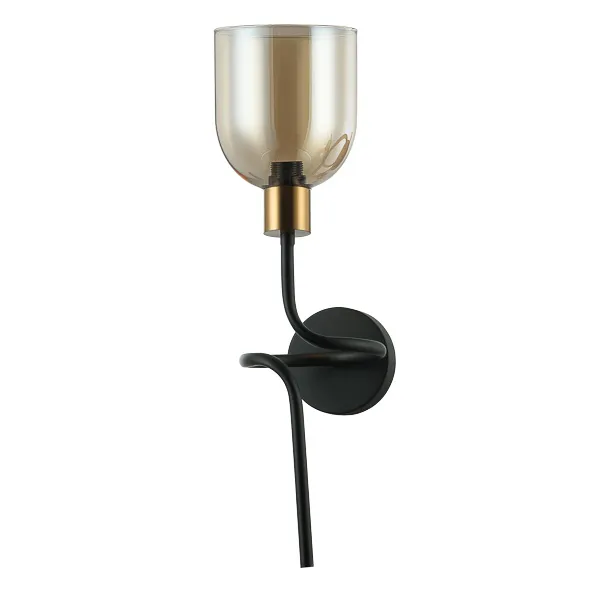 Dostępne od ręki SERVIO WL-66892-1A-BK-AMB Italux