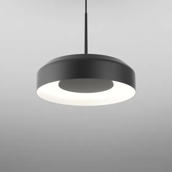 Bestseller AQForm Lampa wisząca Maxi Ring dot LED śr. 50,3 czarno-biała