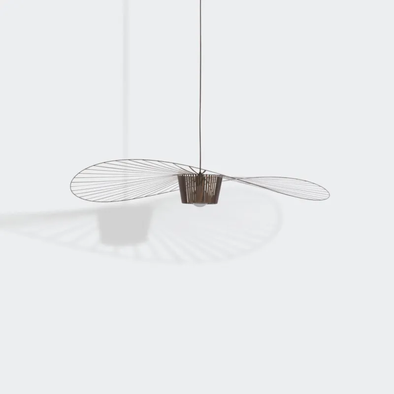 Wyjątkowa oferta Petite Friture Lampa wisząca Vertigo śr. 110 cm brązowa