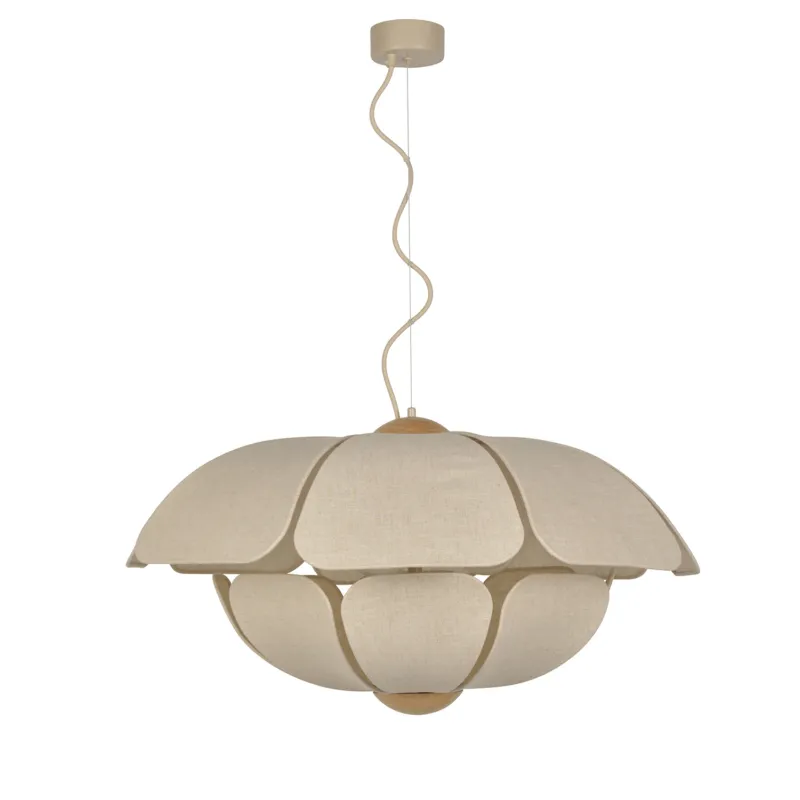 Popularny Market Set Lampa wisząca Coquillage śr. 70 cm beżowa