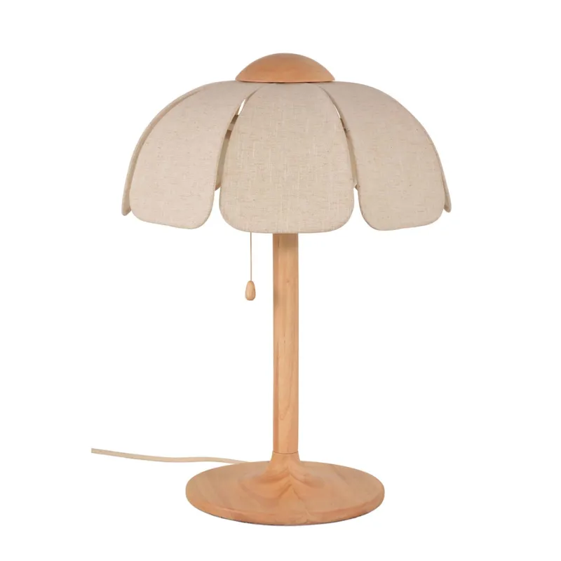 Market Set Lampa stołowa Coquillage wys. 55 cm beżowa Wyjątkowa oferta