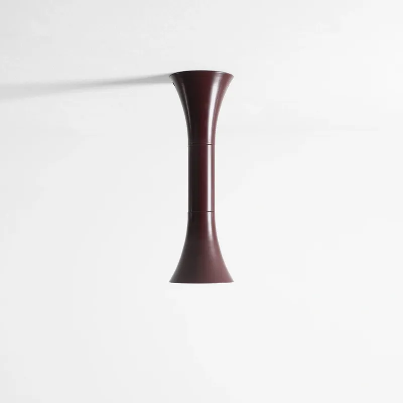 Artera Lampa sufitowa / plafon Kibo Maroon rozm. M wys. 32 cm brązowa Szybka dostawa