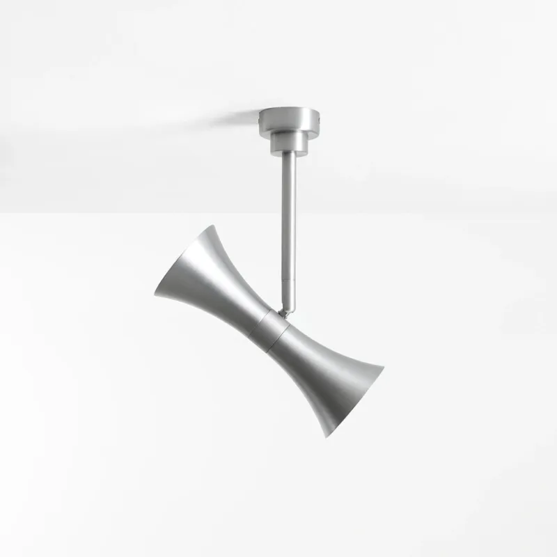 Hit cenowy Artera Lampa sufitowa / plafon Kibo 2 Steel wys. 35 cm stalowa