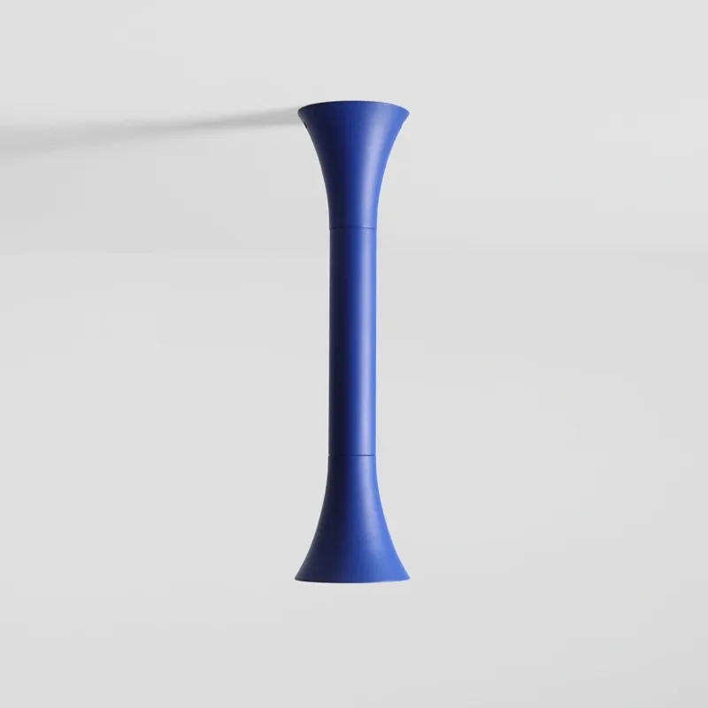 Popularny Artera Lampa sufitowa / plafon Kibo Cobalt rozm. L wys. 42 cm kobaltowa