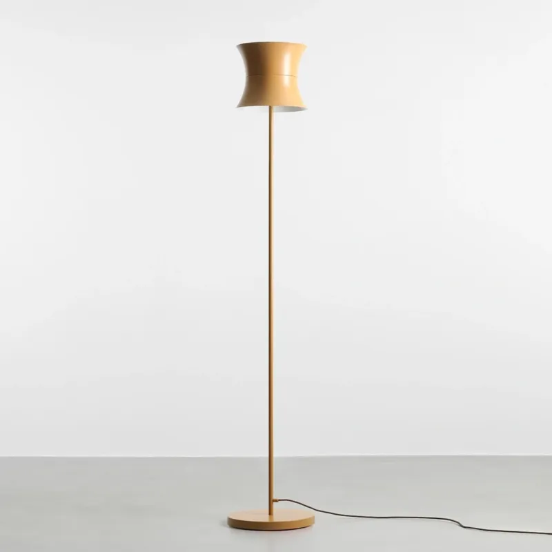 Artera Lampa podłogowa Kibo Ochre wys. 163 cm żółta Nowy