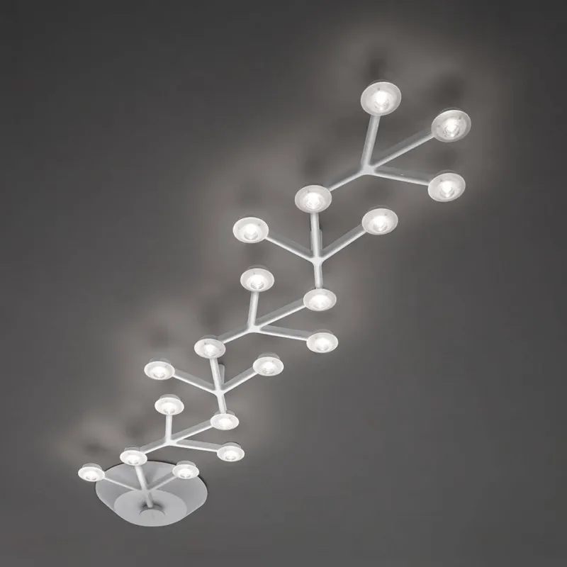 Kup teraz Artemide Lampa sufitowa / plafon Led Net biała szer. 125 cm