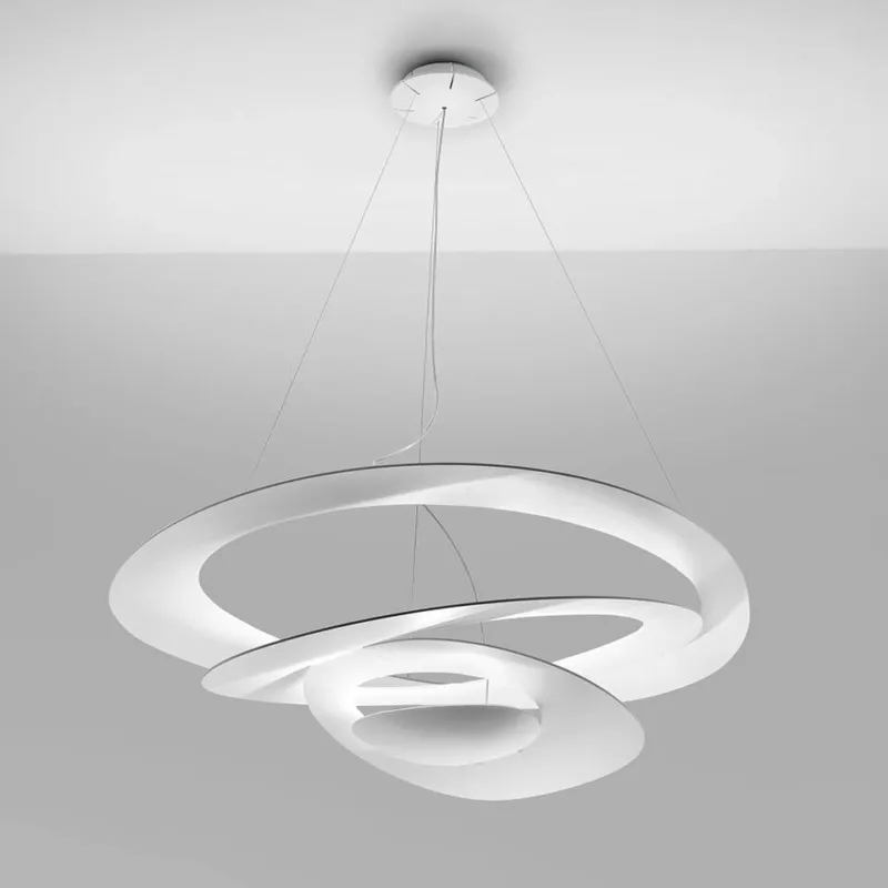 Artemide Lampa wisząca Pirce biała szer. 97 cm Wysoka jakość