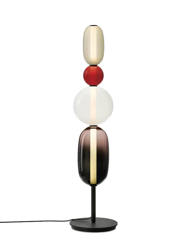 Ostatnia szansa Bomma Lampa podłogowa Pebbles L wys. 135 cm wielokolorowa konfiguracja 5