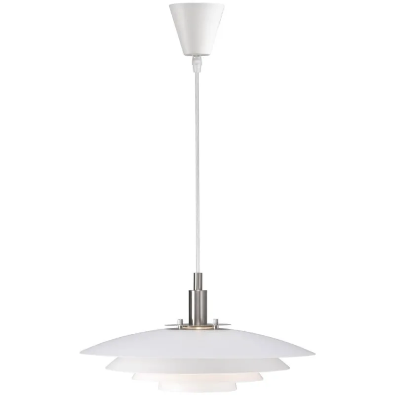Oferta czasowa Nordlux Lampa wisząca Bretagne ze ściemniaczem biała śr. 38 cm