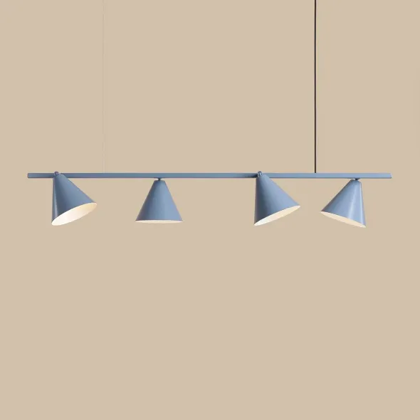 Artera Lampa wisząca Form 4 Dusty Blue szer. 120 cm niebieska Bestseller