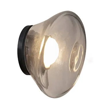 Karman Lampa ścienna zewnętrzna / kinkiet Agua śr. 13 cm transparentny Sprawdź teraz