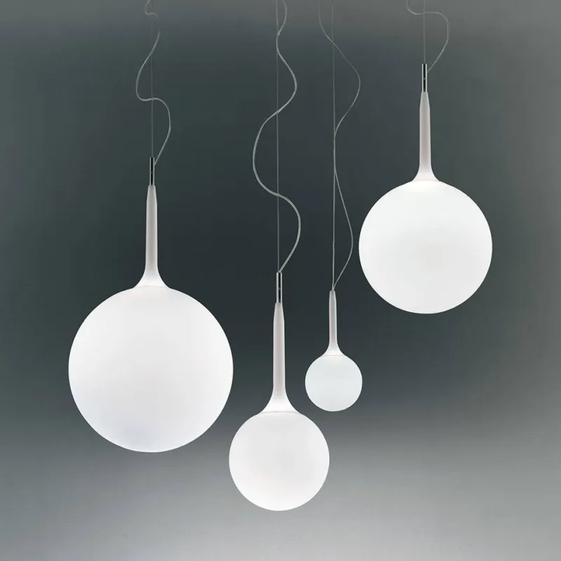 Artemide Lampa wisząca Castore biała śr. 14 cm Nie przegap
