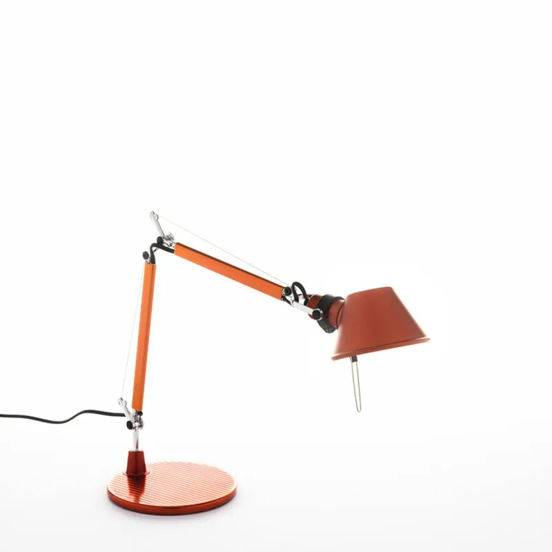 Artemide Lampa biurkowa Tolomeo Micro pomarańczowa wys. 37 cm Oferta