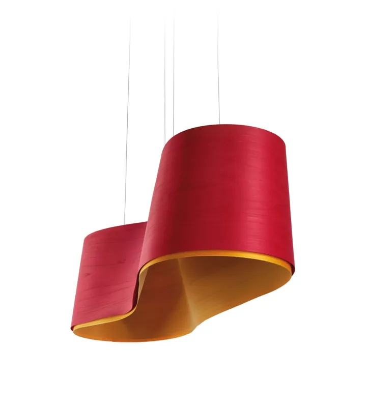 LZF Lampa wisząca New Wave czerwona rozm. S Zamów dziś
