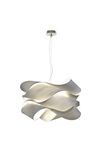 Ostatnie sztuki LZF Lampa wisząca Link Duża biała szer. 69 cm