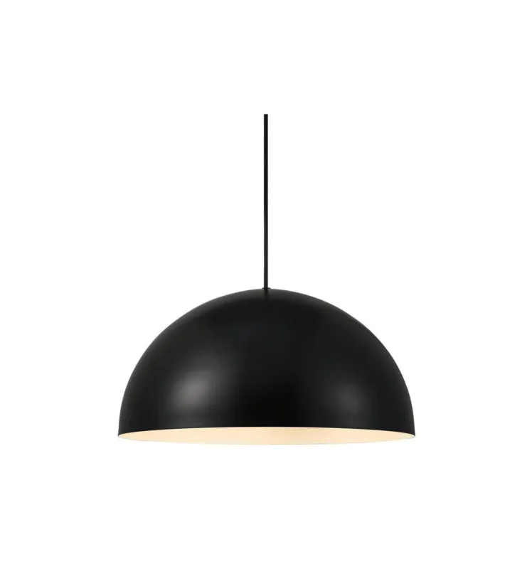 Szybka wysyłka Nordlux Lampa wisząca Ellen ze ściemniaczem czarna śr. 40 cm