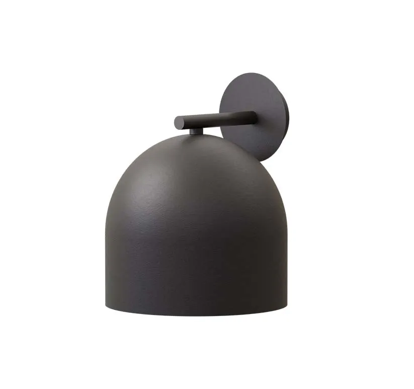 Taniej Robin Lampa ścienna / kinkiet Rio czarny śr. klosza 16 cm