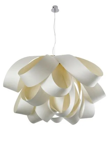 Najlepsza cena LZF Lampa wisząca Agatha duża biała szer. 144 cm
