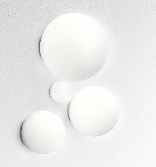 Artemide Lampa ścienna / kinkiet Dioscuri biała śr. 42 cm Oferta czasowa