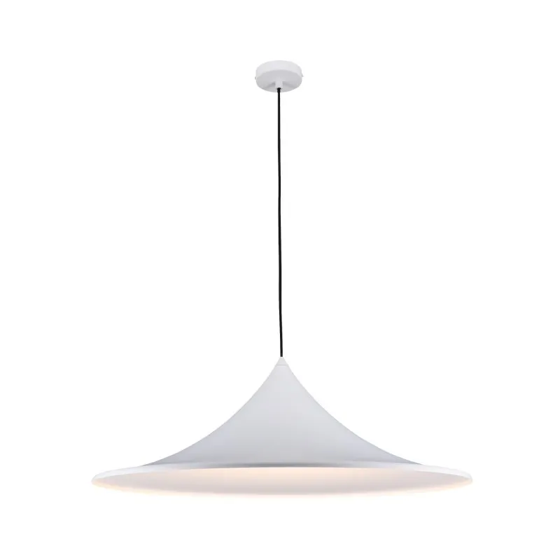 Lampa wisząca KELDAN 70 Biała Łatwy zwrot
