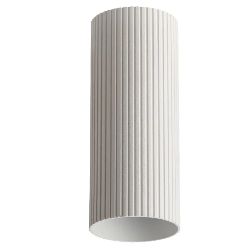 Bezpieczne zakupy Klosz ryflowany LUCAS RIBBED TUBE 30 Biały