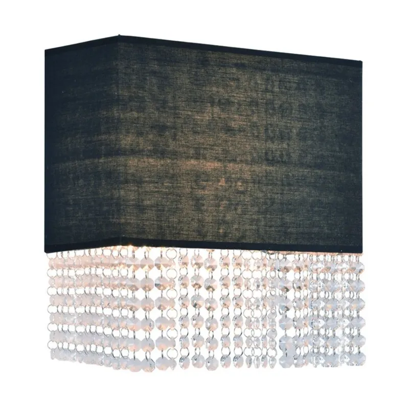 Szybka dostawa Kinkiet GLAMOUR WALL Czarna