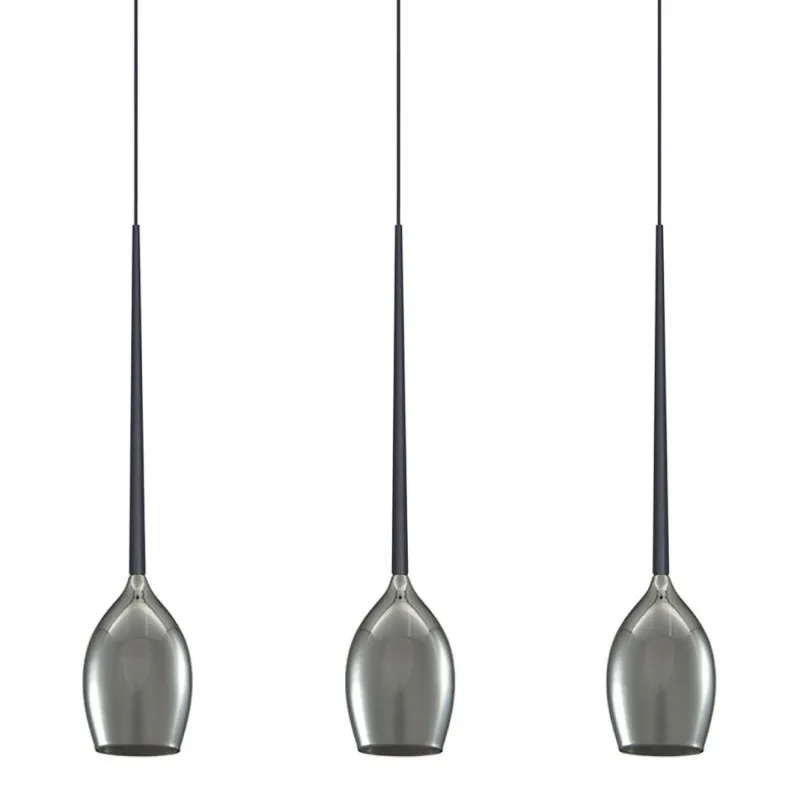 Lampa wisząca IZZA 3 SMOKY Dostępne od ręki