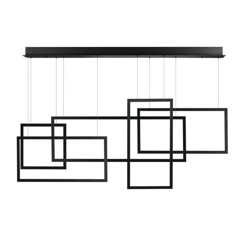 Obniżka ceny Lampa wisząca QUADRATUS Czarna