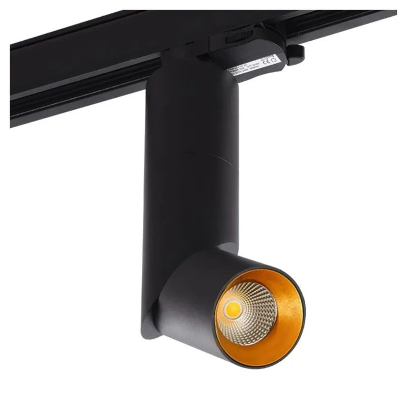 Lampa szynowa SANTOS TRACK 3LINE 12W 3000K Czarna/Złota Rabat