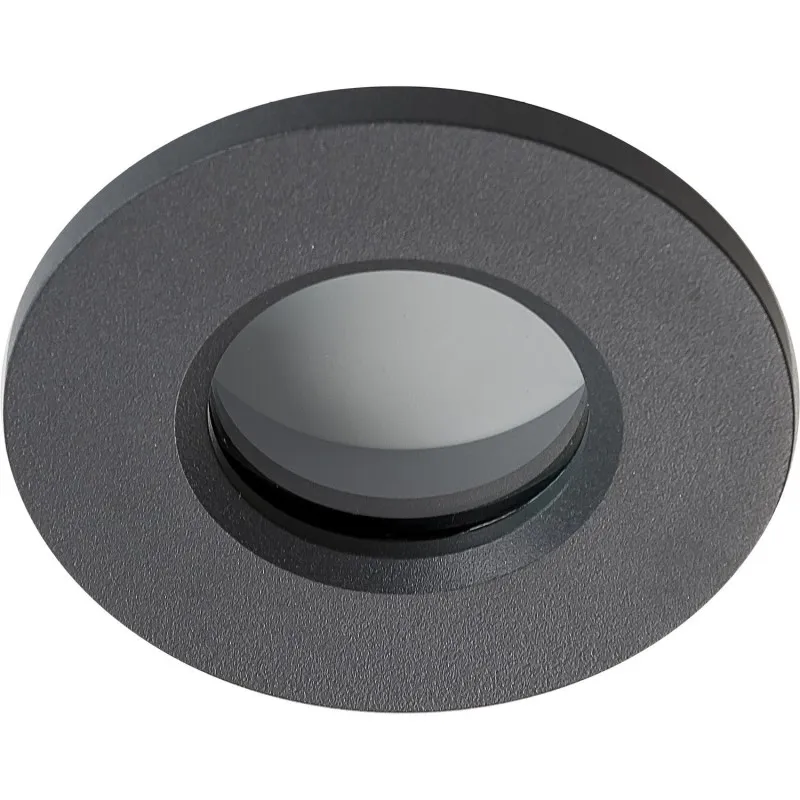 Wyjątkowa oferta Oczko sufitowe IKA ROUND IP65 Ciemny szary