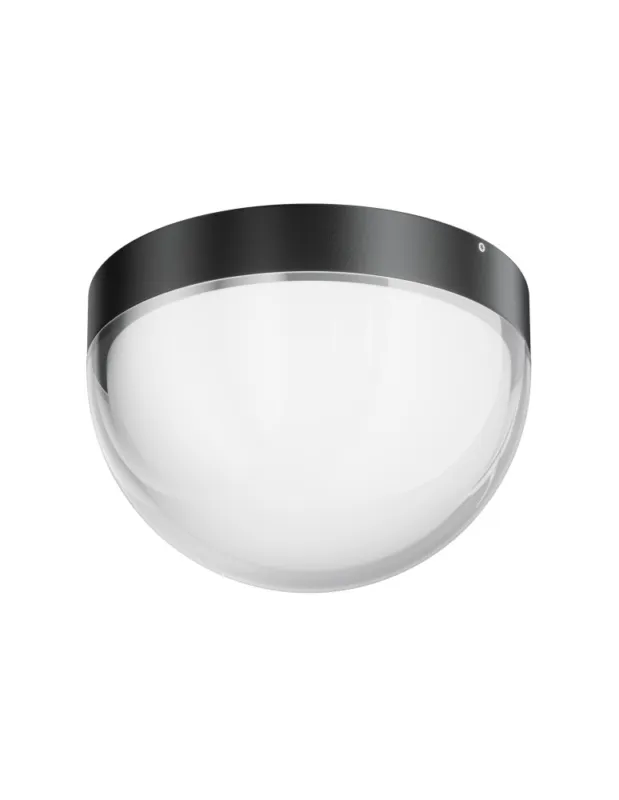 Ostatnie sztuki Maytoni Zewnętrzna Mon Lampa Sufitowa LED 12W 1100lm 3000K IP65 Graphite O438CL-L12GF3K