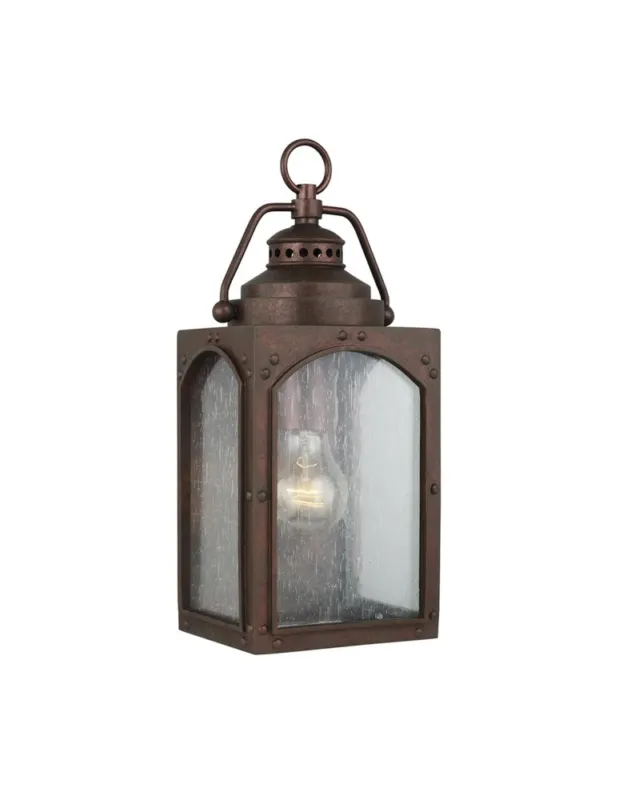 Bezpieczna płatność Elstead RANDHURST Kinkiet E27 1x60W IP44 Miedziany FE-RANDHURST-S-CO kolory-swiatla.pl