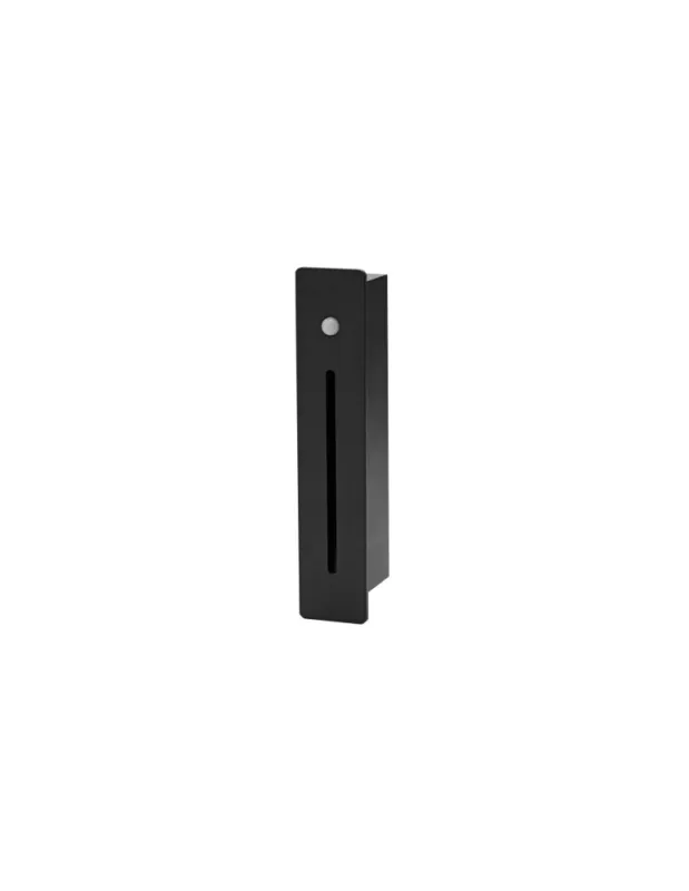 Azzardo ERIN IP54 SENSOR BK Czarny Mat 1xLED Zewnętrzna Wpuszczana w Ścianę z Czujnikiem AZ6081 Najlepsza cena