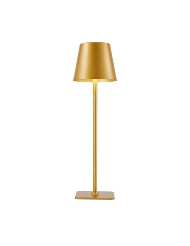 Italux Atlis Stołowa przenośna LED 5W 300 lm 3000K + 6500K (Możliwość przełączania) IP54 Złoty TB-2821-GD Ostatnie sztuki
