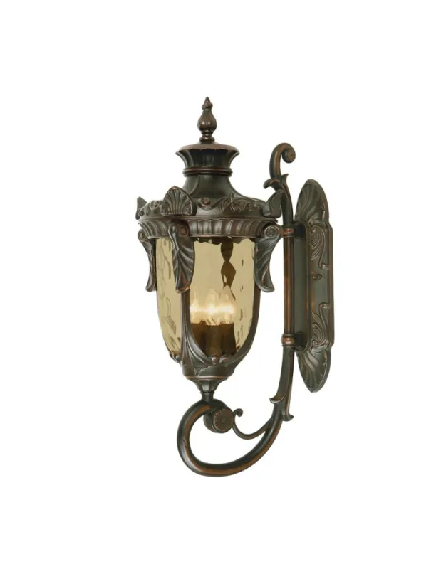 Ekspresowa dostawa Elstead PHILADELPHIA Kinkiet E14 3x60W IP44 Brązowy PH1-L-OB kolory-swiatla.pl