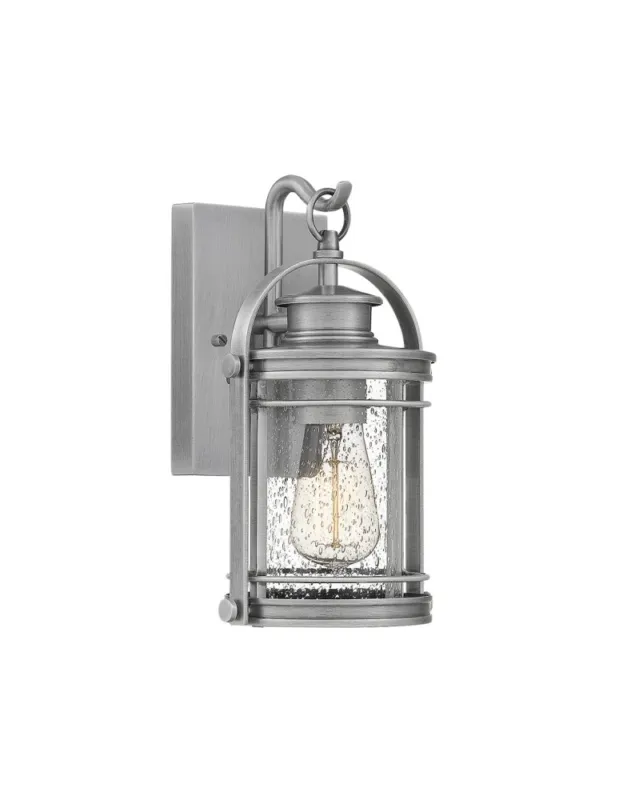 Cena promocyjna Quintiesse Mała latarnia naścienna Booker - 1 źródło światła IP44 Elstead Lighting QN-BOOKER-S-IA
