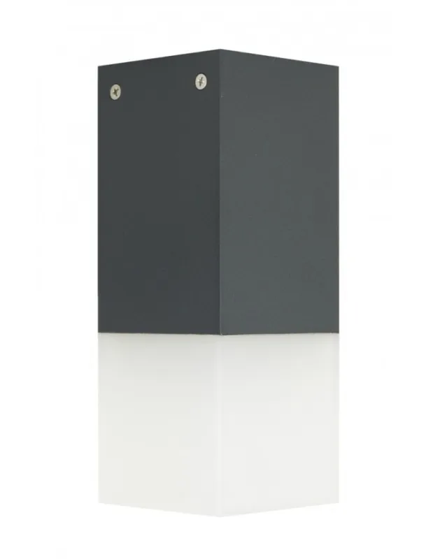 Wysoka jakość SU-MA CUBE 1x20W E27 230V Ciemny popiel CB-S DG Plafon kolory-swiatla.pl