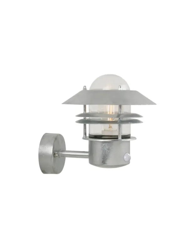 Nowość NORDLUX BLOK Lampa Ścienna E27 60W Srebrny 25031031