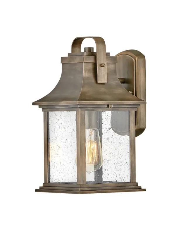 Zamów dziś Quintiesse Mała latarnia naścienna Grant - 1 źródło światła IP44 Elstead Lighting QN-GRANT-S-BU
