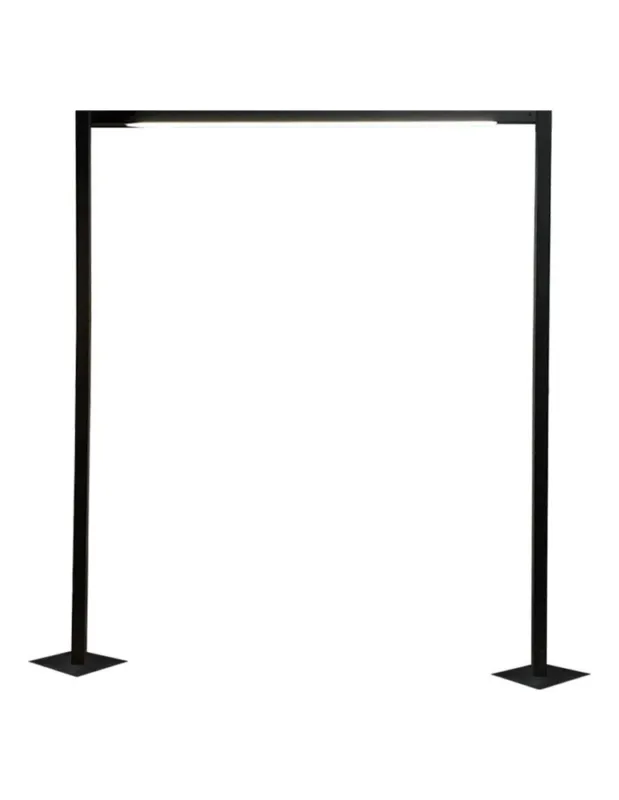 Promocja Shilo Garden Lampa stojąca ogrodowa Taketa - Antracyt (1640 mm) 9934