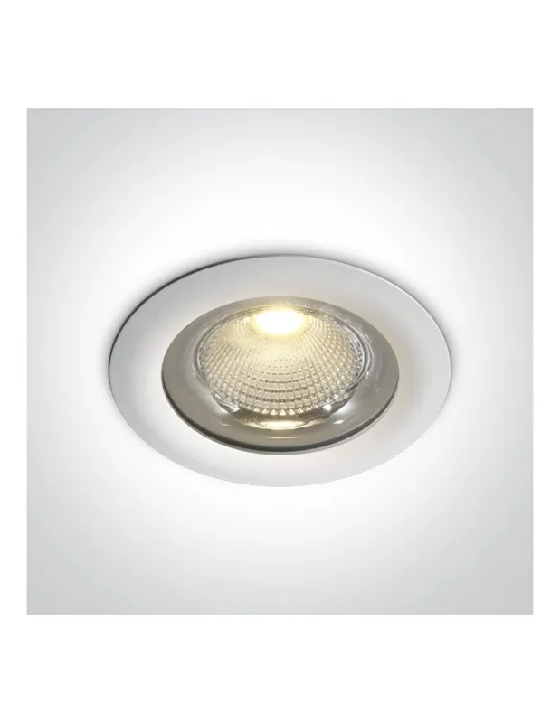 One Light Wpust lampa biała LED na zewnątrz Apliki 2 10150G/W/W IP65 kolory-swiatla.pl Bestseller