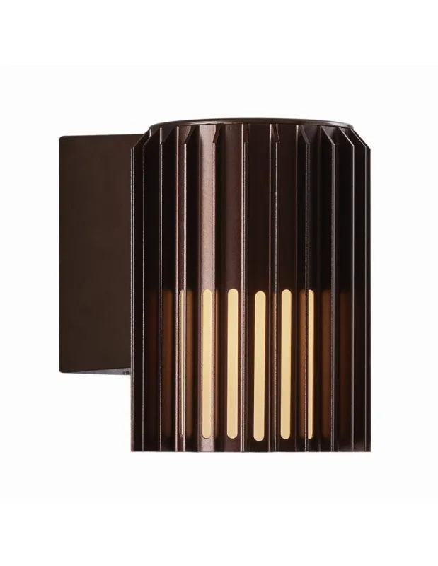 Szybka wysyłka NORDLUX Lampa ścienna MATR 15W E27 Brązowy Aluminium/Tworzywo 2118011061