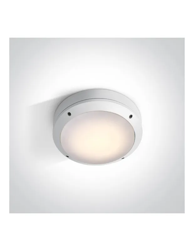 Super okazja One Light plafon na zewnątrz Lagonisi 67204/W IP54 kolory-swiatla.pl