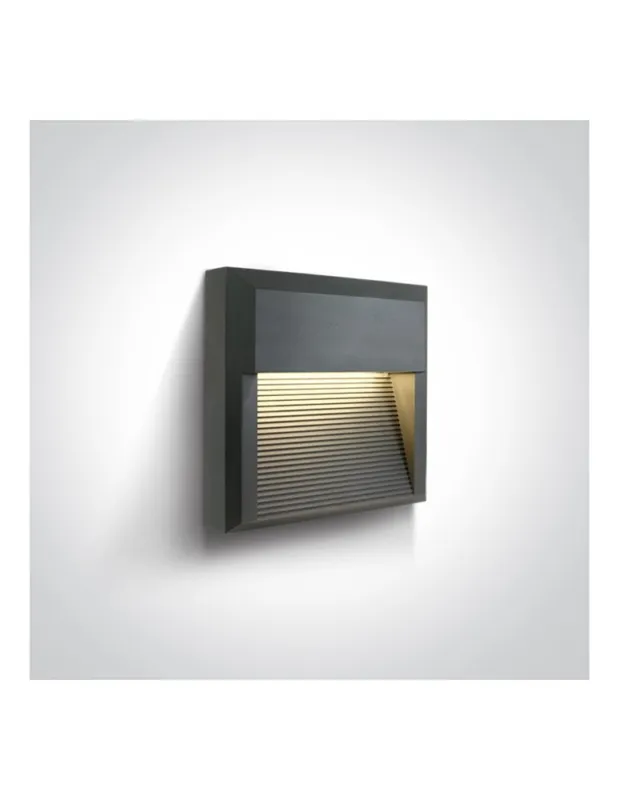 Promocja One Light kinkiet LED kratka mieszkanie dom elewacja Mavra 67430A/AN/W IP65 kolory-swiatla.pl