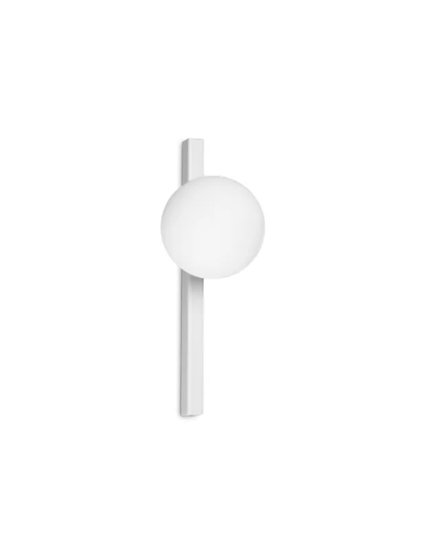 Ideal Lux Lampa Ścienna BINOMIO AP1 BIANCO Biały 328478 Kup online