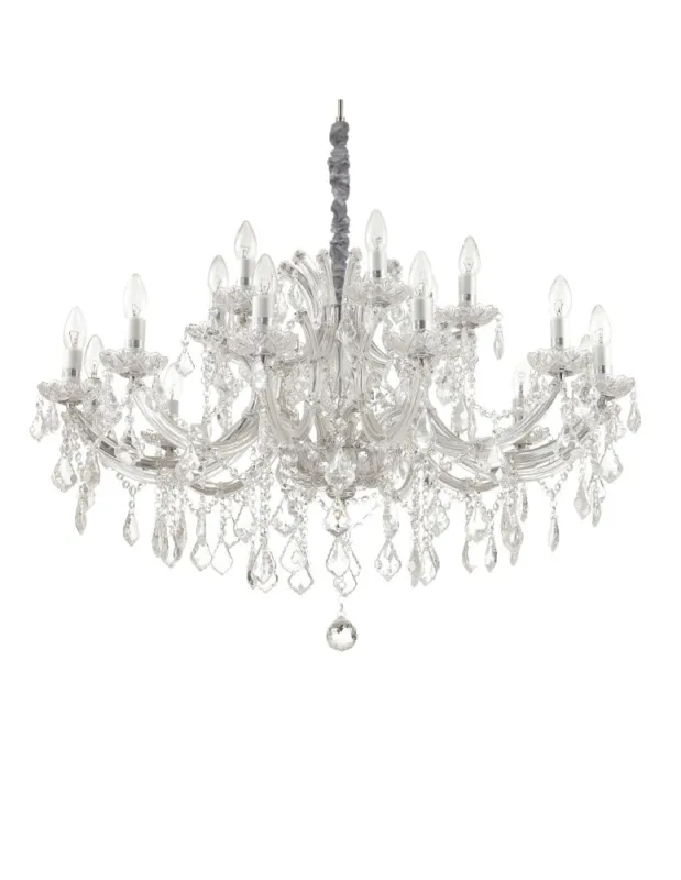 Ideal Lux Lampa Wisząca NAPOLEON SP18 CROMO Chrom 167268 Ekspresowa dostawa