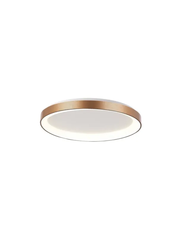 Zamów dziś Italux Vico Plafon Złoty 1xLED 38W 3000K+4000K PLF-53675-048RC-GD-3KS4K kolory-swiatla.pl