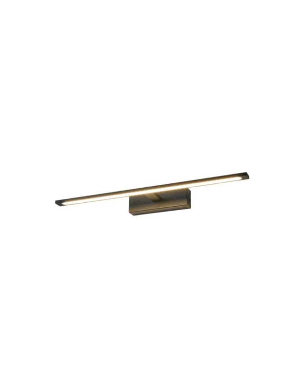 Sprawdź teraz YASKR Kinkiet Elgidia 1xLED IP 44 czarny WL0122-M-BK 14 cm Czarny
